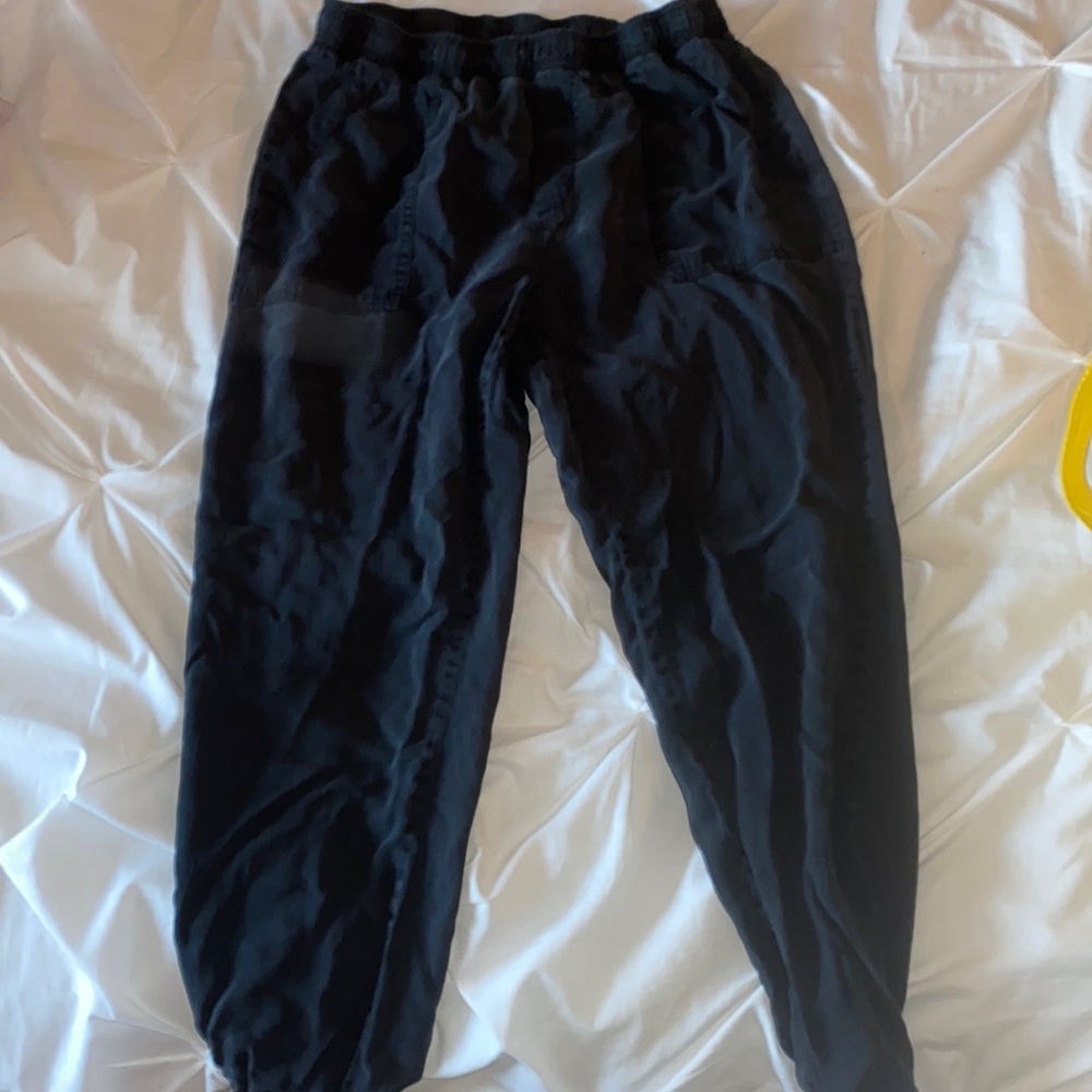 black cargo hippie pants